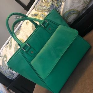 Thirty-one Diamond District Gatsby Green Handbag